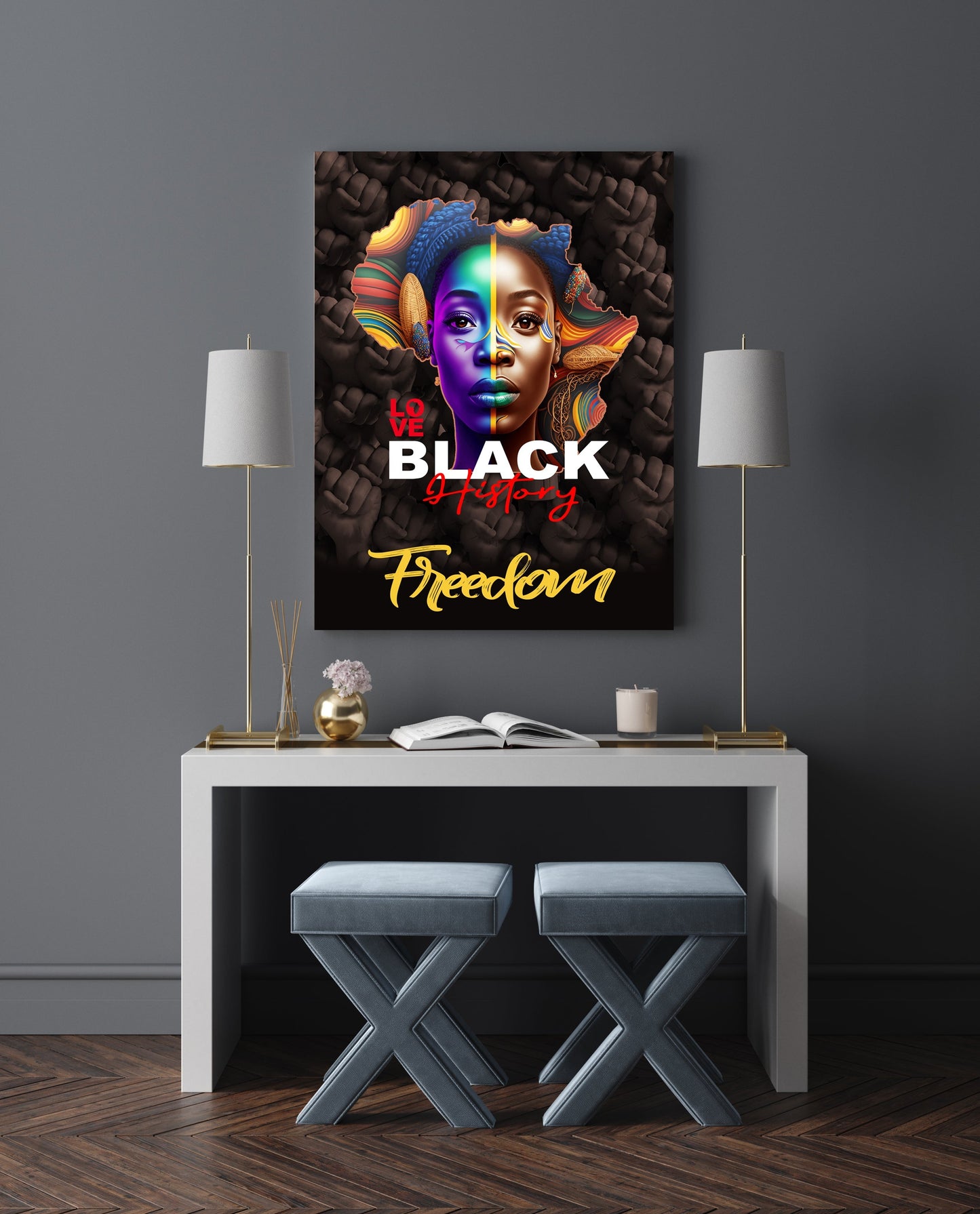 Custom Canvas Black History
