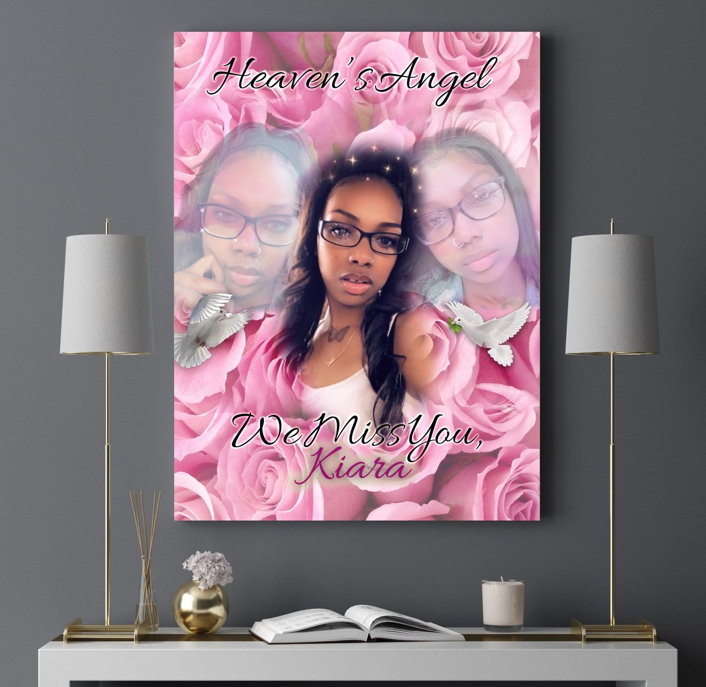 Heaven's Angel Custom Canvas