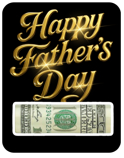Royal Dad Cash Gift Holder – Father’s Day Edition