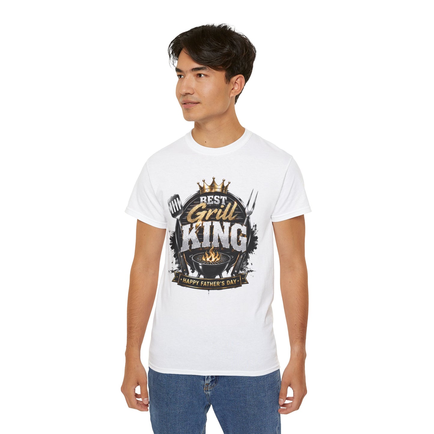 Best Grill King T-Shirt — Happy Father’s Day BBQ Tee