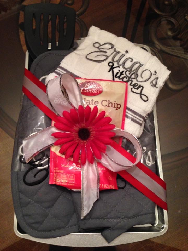 Gray 7 pc Personalized Baking Set