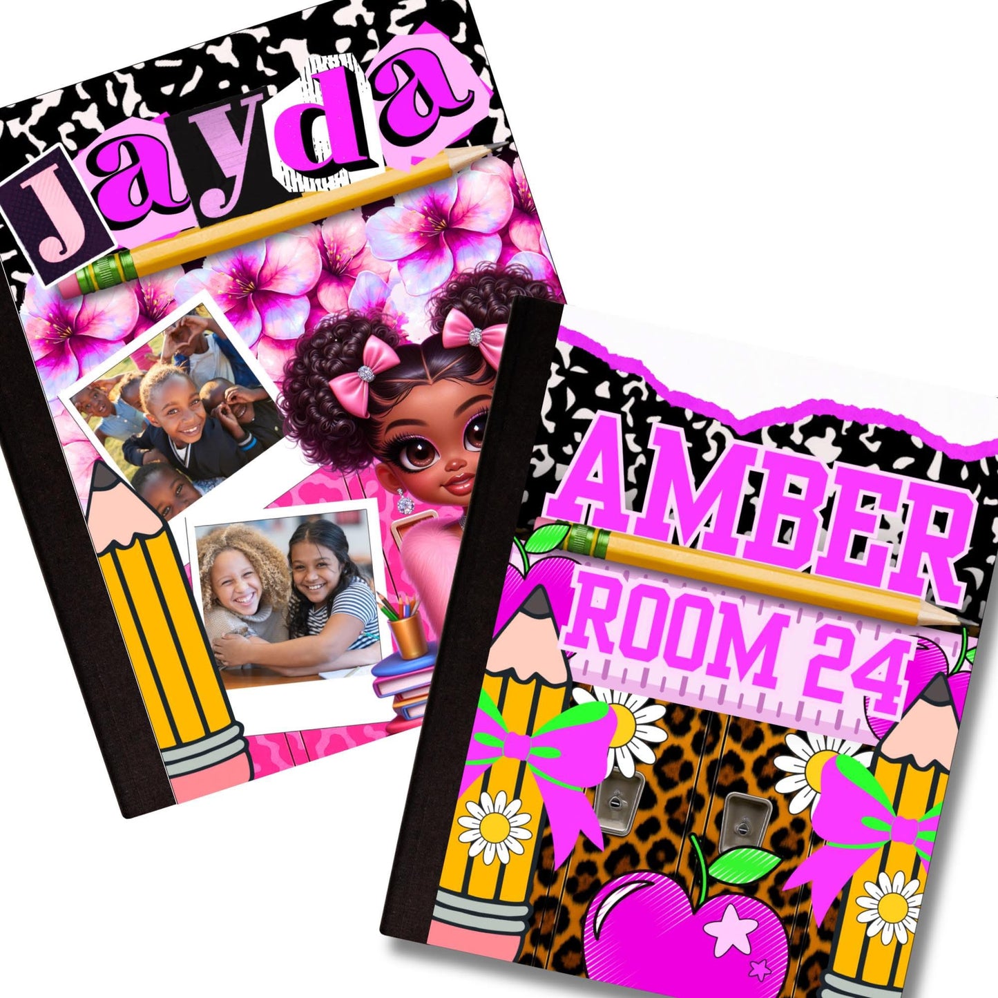 Sassy Girl Composition Notebooks (Choose 1, 2, or 3)