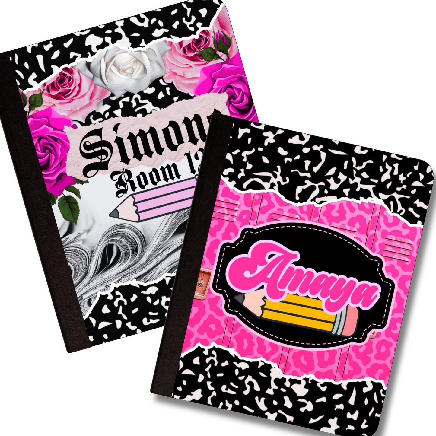 Sassy Girl Composition Notebooks (Choose 1, 2, or 3)
