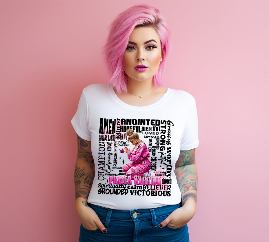 I'm Anointed, Protected, and Covered Tee - Prayer Warrior Edition
