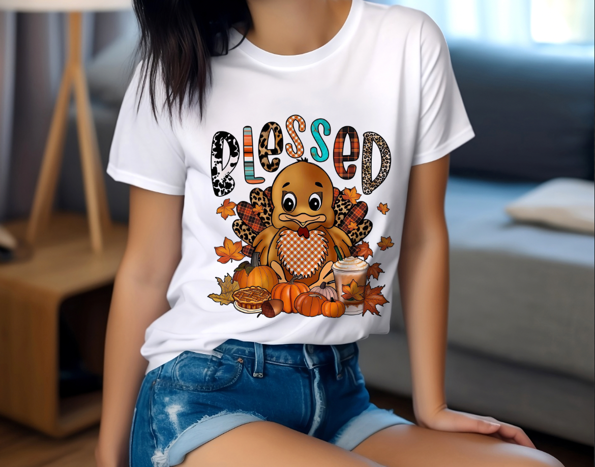 "Blessed" Thanksgiving Tshirt