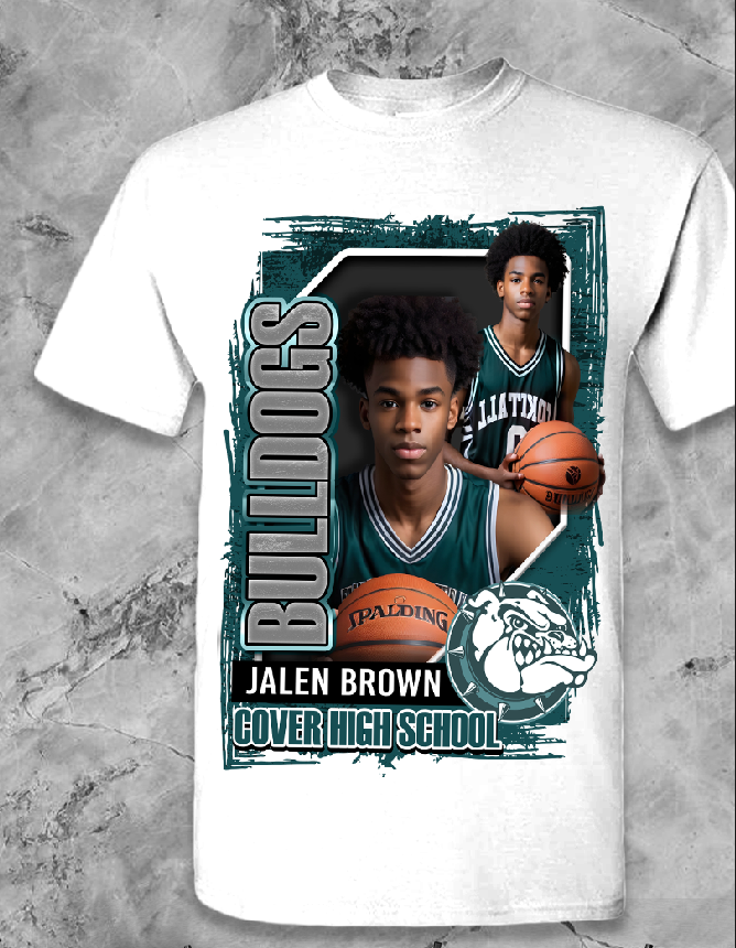 Custom Senior & Athlete Designed Tshirt