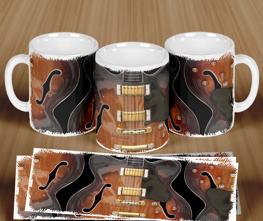 Guitar Design Tumbler & Mug
