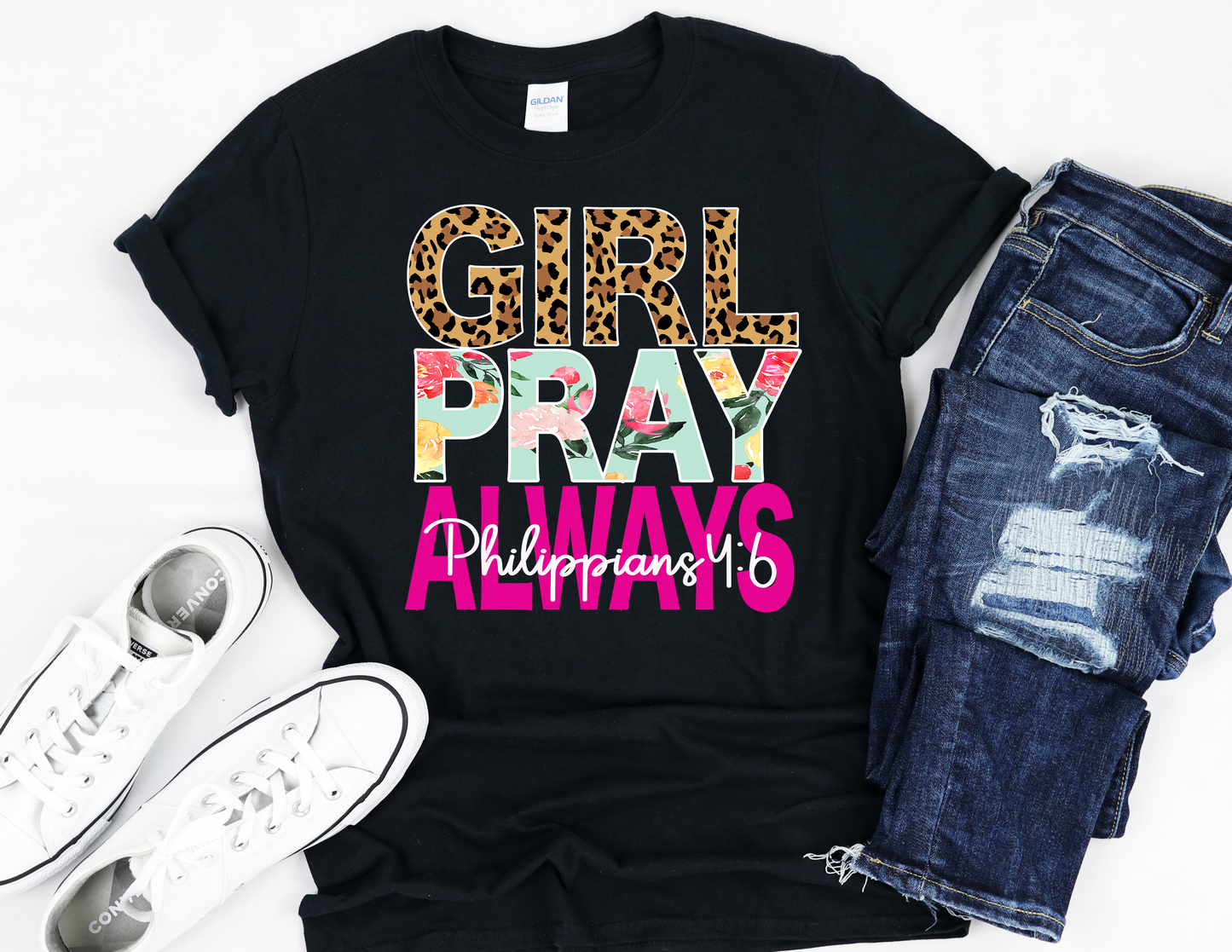 Cheetah “Girl Pray” Tshirts