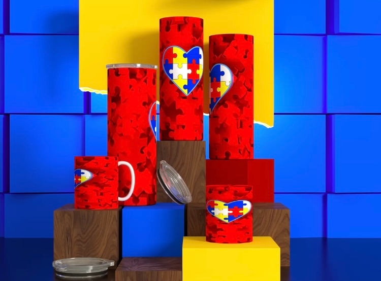 Autism Inspired Tumbler