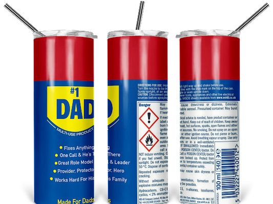 #1 Dad 20oz Tumbler