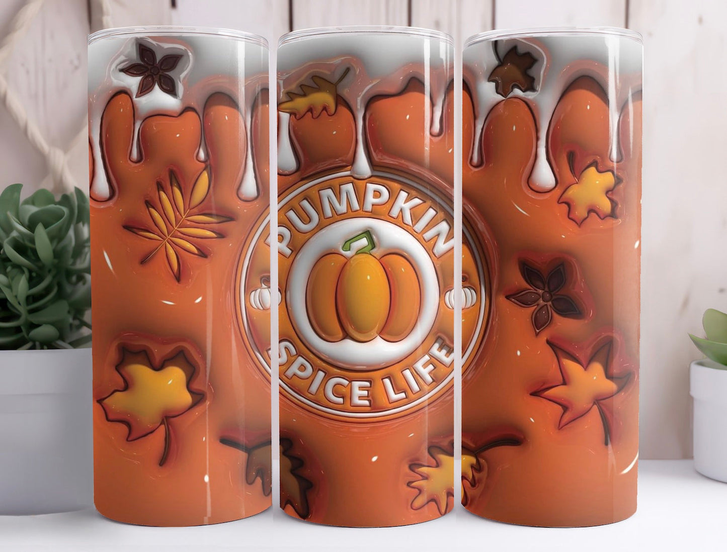 Pumpkin Spice Life Starbucks Tumbler