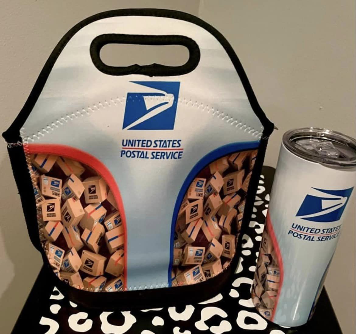 Delivery Carrier Lunch Tote & Tumbler Set