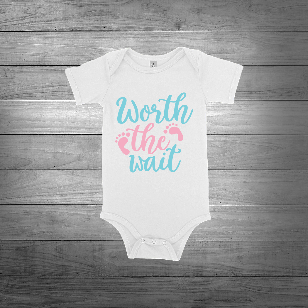 "Worth The Wait" Onesie