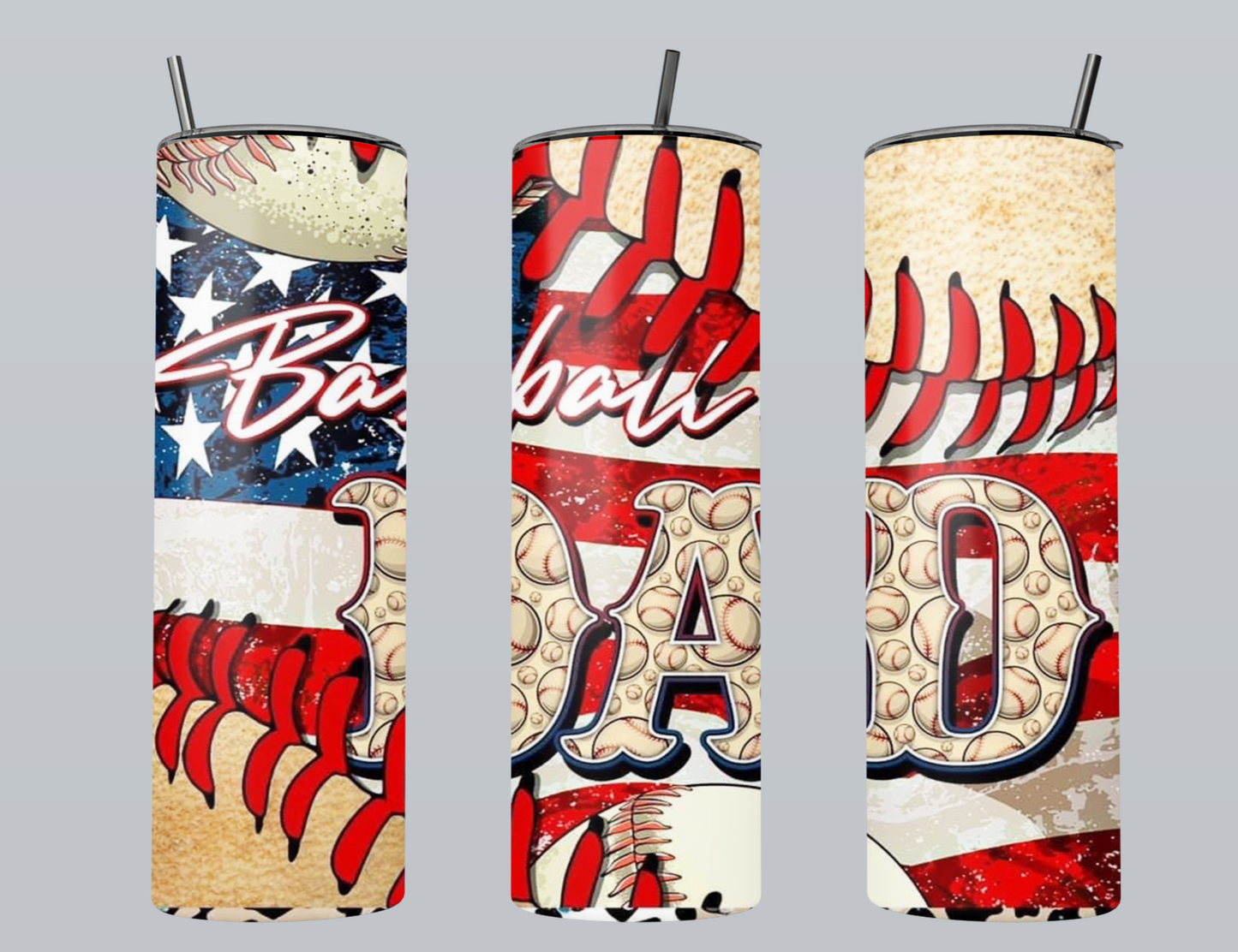 Baseball Dad 20oz Tumbler