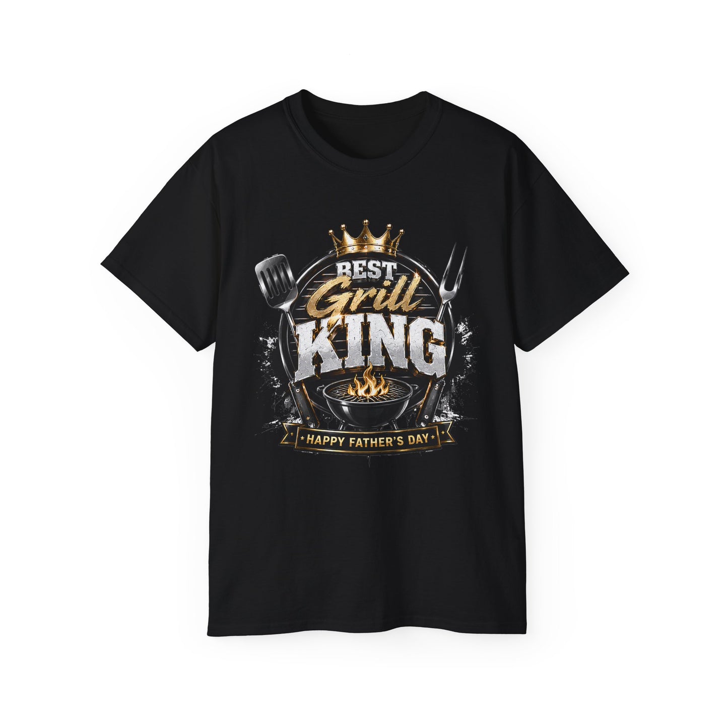Best Grill King T-Shirt — Happy Father’s Day BBQ Tee