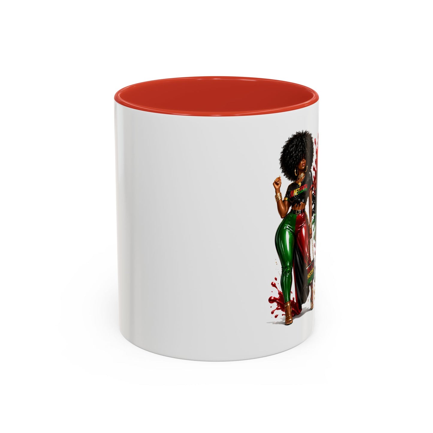 Juneteenth Celebration Coffee Mug — Black Empowerment Design (11/15oz)