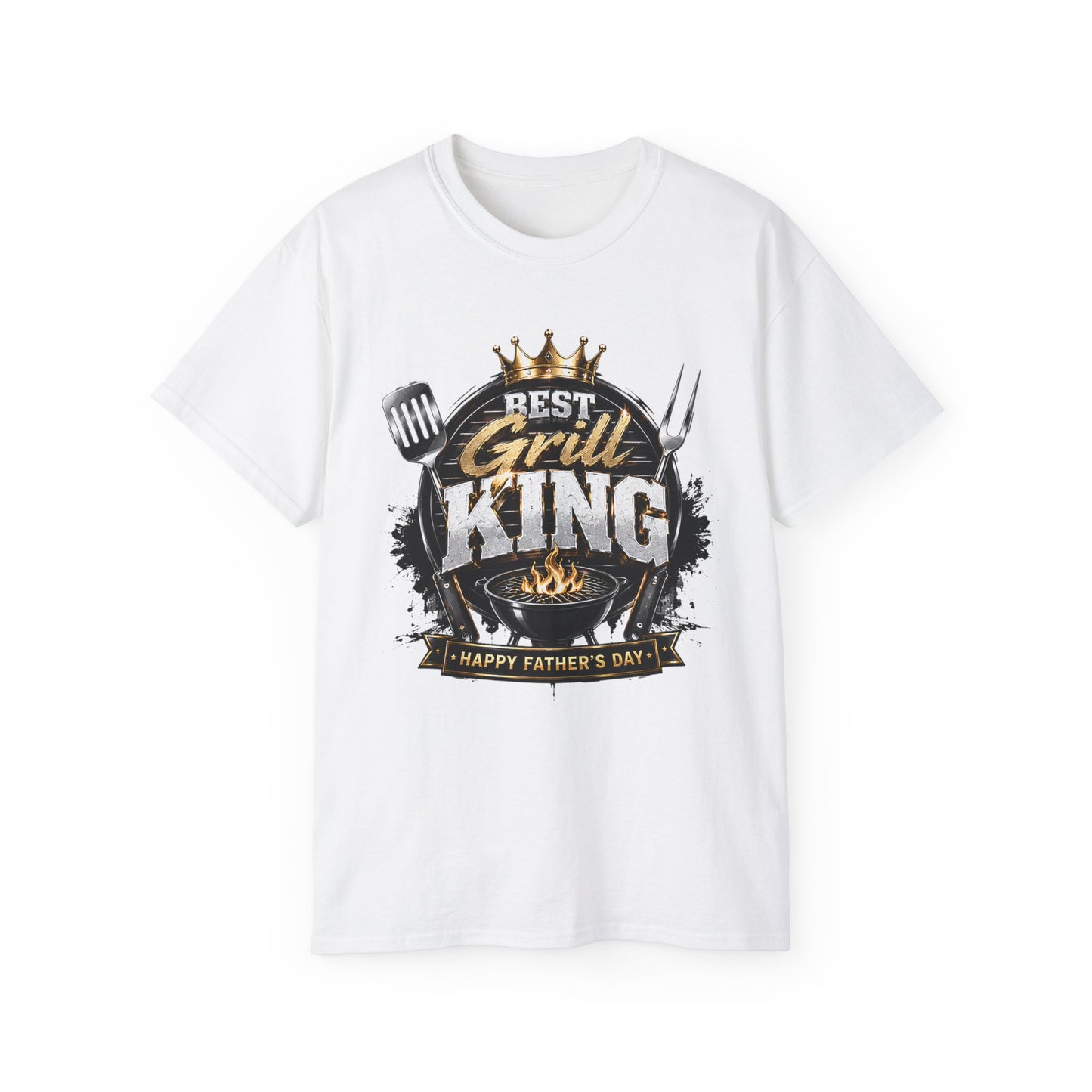 Best Grill King T-Shirt — Happy Father’s Day BBQ Tee