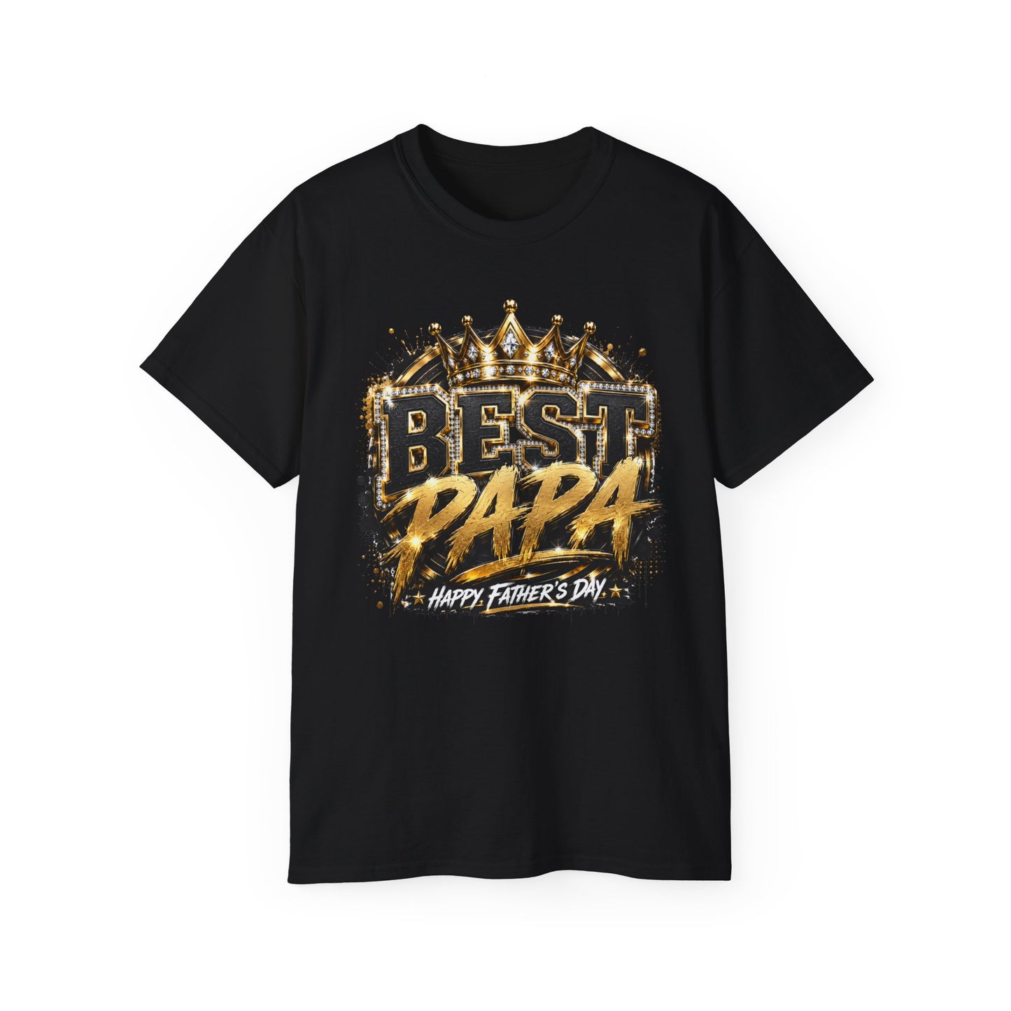 Best Papa 'Happy Father's Day' T-Shirt — Father's Day Gift Tee