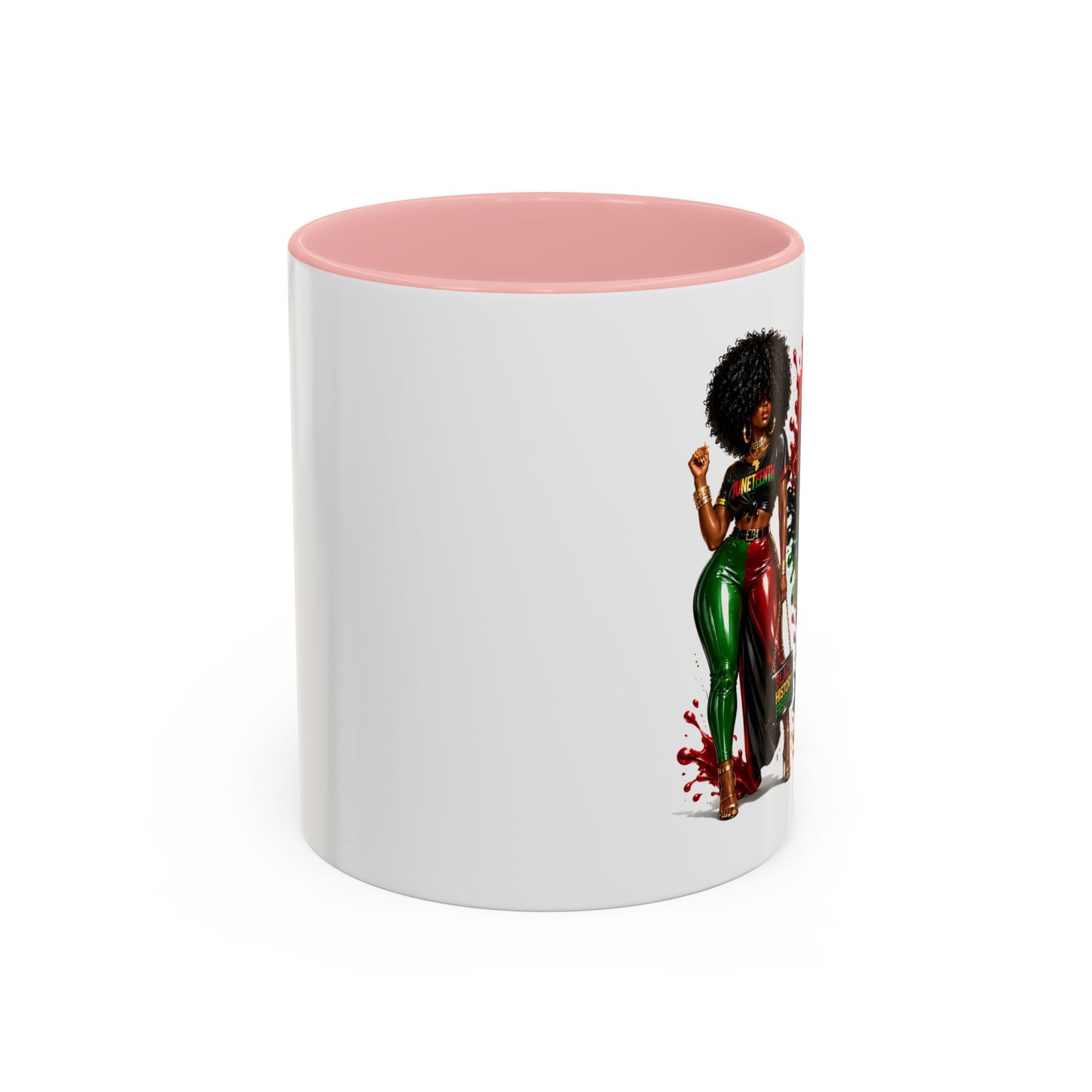 Juneteenth Celebration Coffee Mug — Black Empowerment Design (11/15oz)
