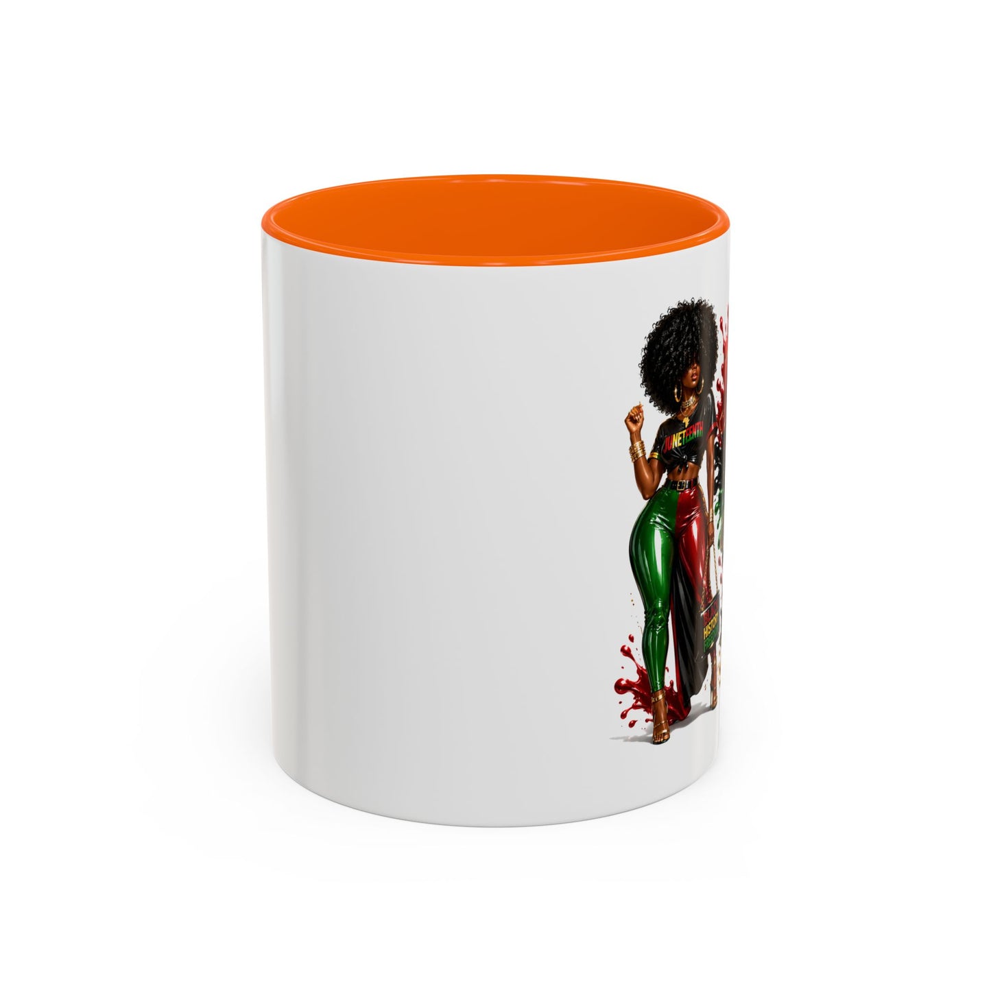 Juneteenth Celebration Coffee Mug — Black Empowerment Design (11/15oz)