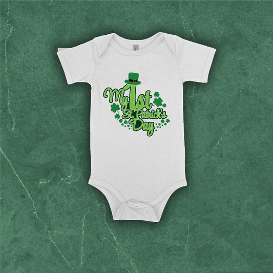 "First St.Patrick's Day"Newborn Onesie