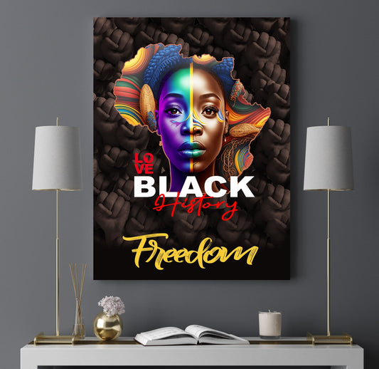 Custom Canvas Black History