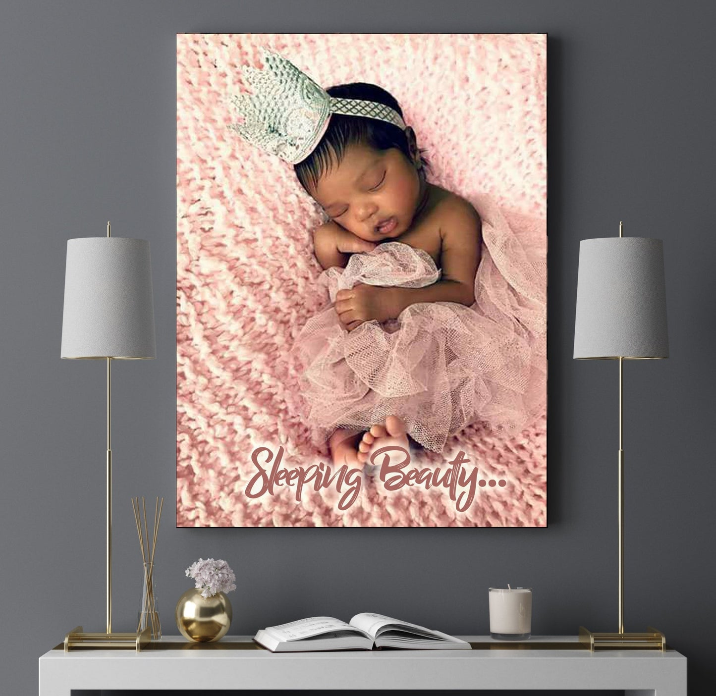 Sleeping Beauty Custom Canvas