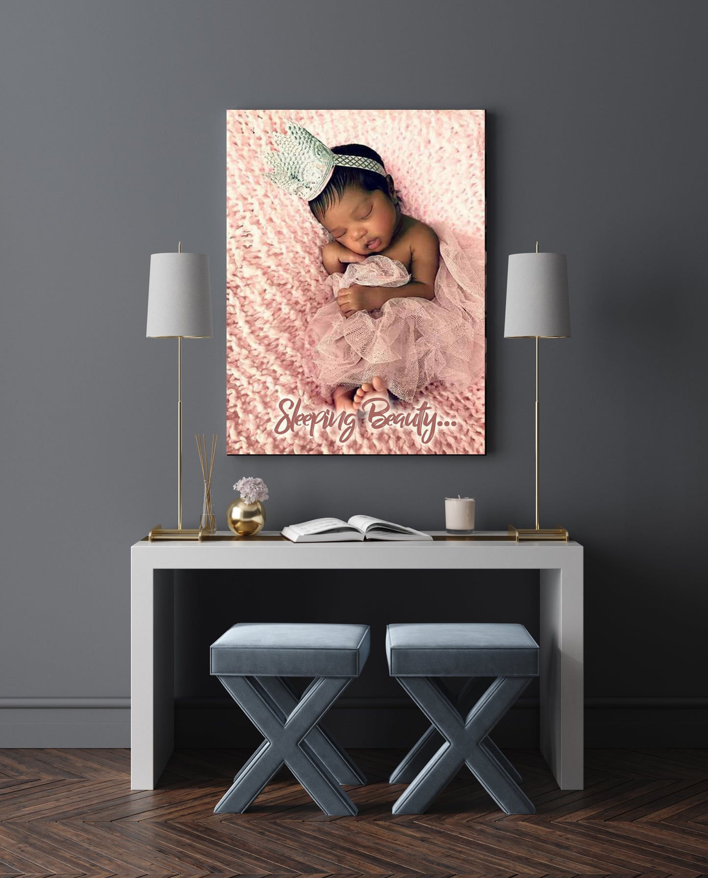 Sleeping Beauty Custom Canvas