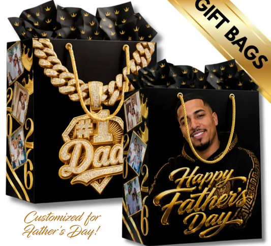 Happy Father’s Day Personalized Gift Bag