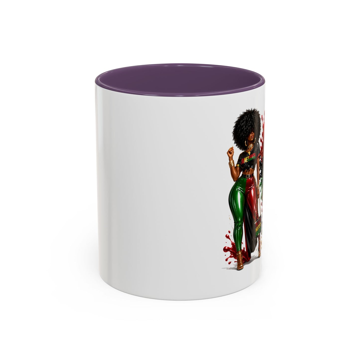 Juneteenth Celebration Coffee Mug — Black Empowerment Design (11/15oz)