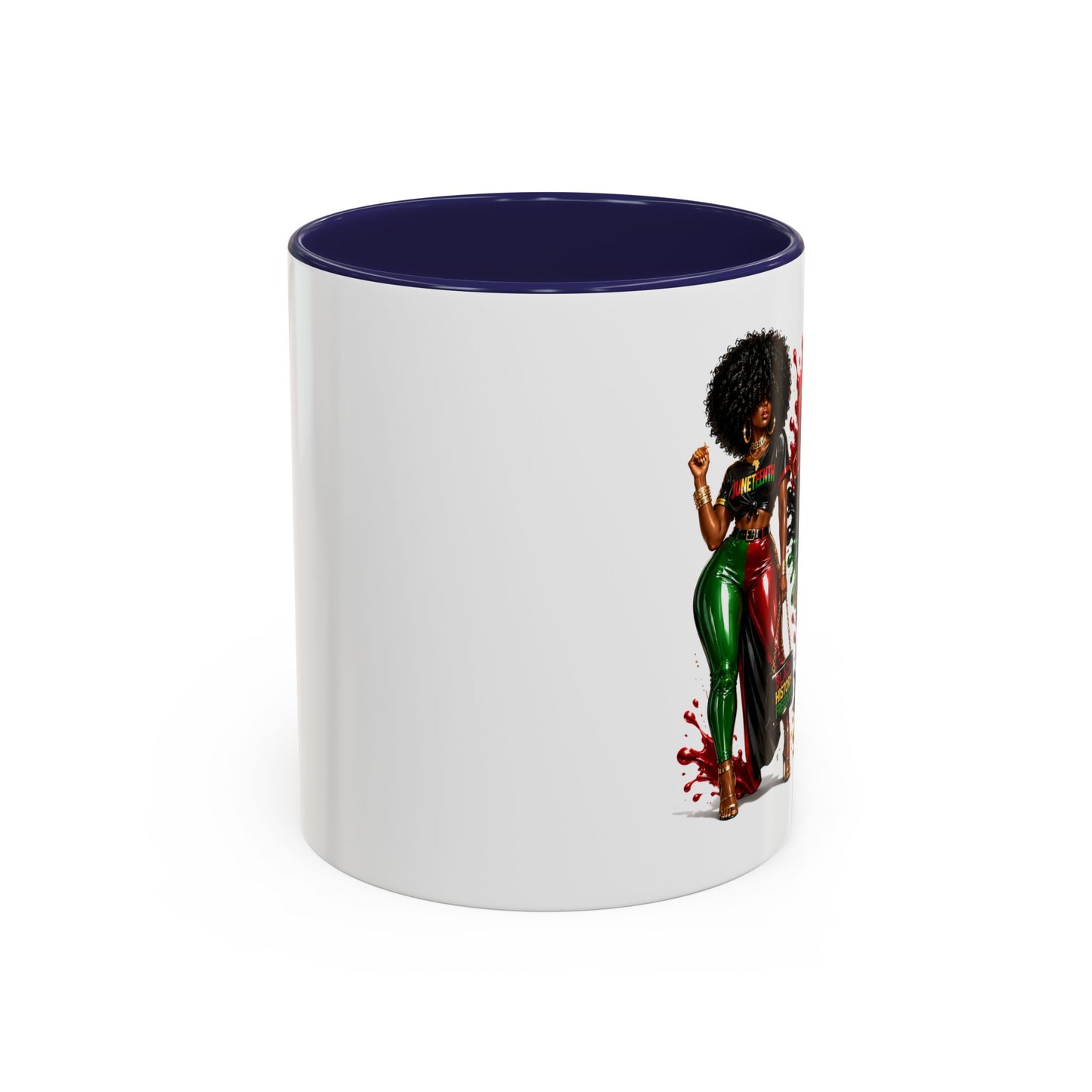 Juneteenth Celebration Coffee Mug — Black Empowerment Design (11/15oz)