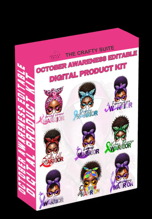 Awareness Editable Digital Product Kit