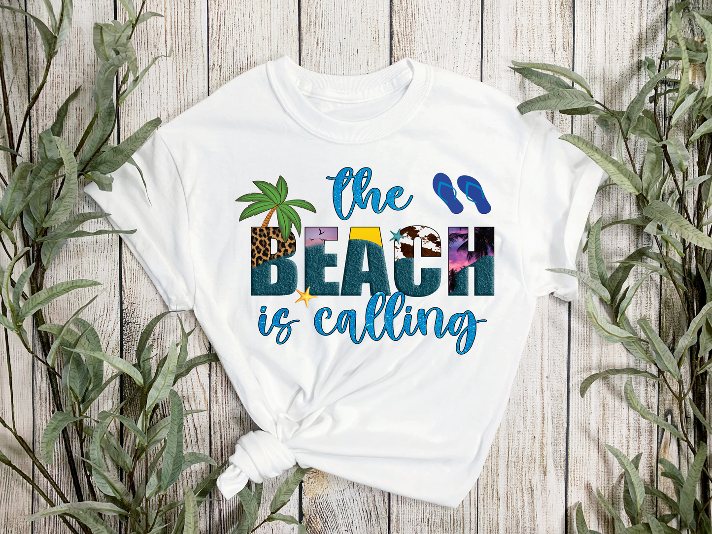 "The Beach Is calling" Tshirt