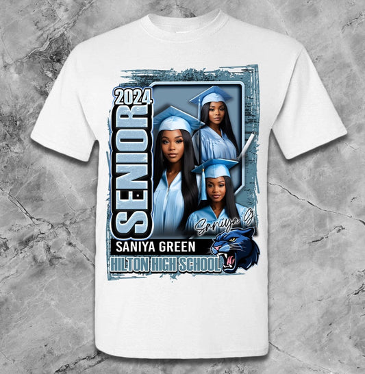 Custom Senior & Athlete Designed Tshirt