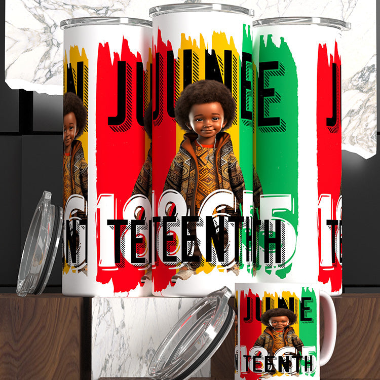 Kids Juneteenth Tumbler & Mugs