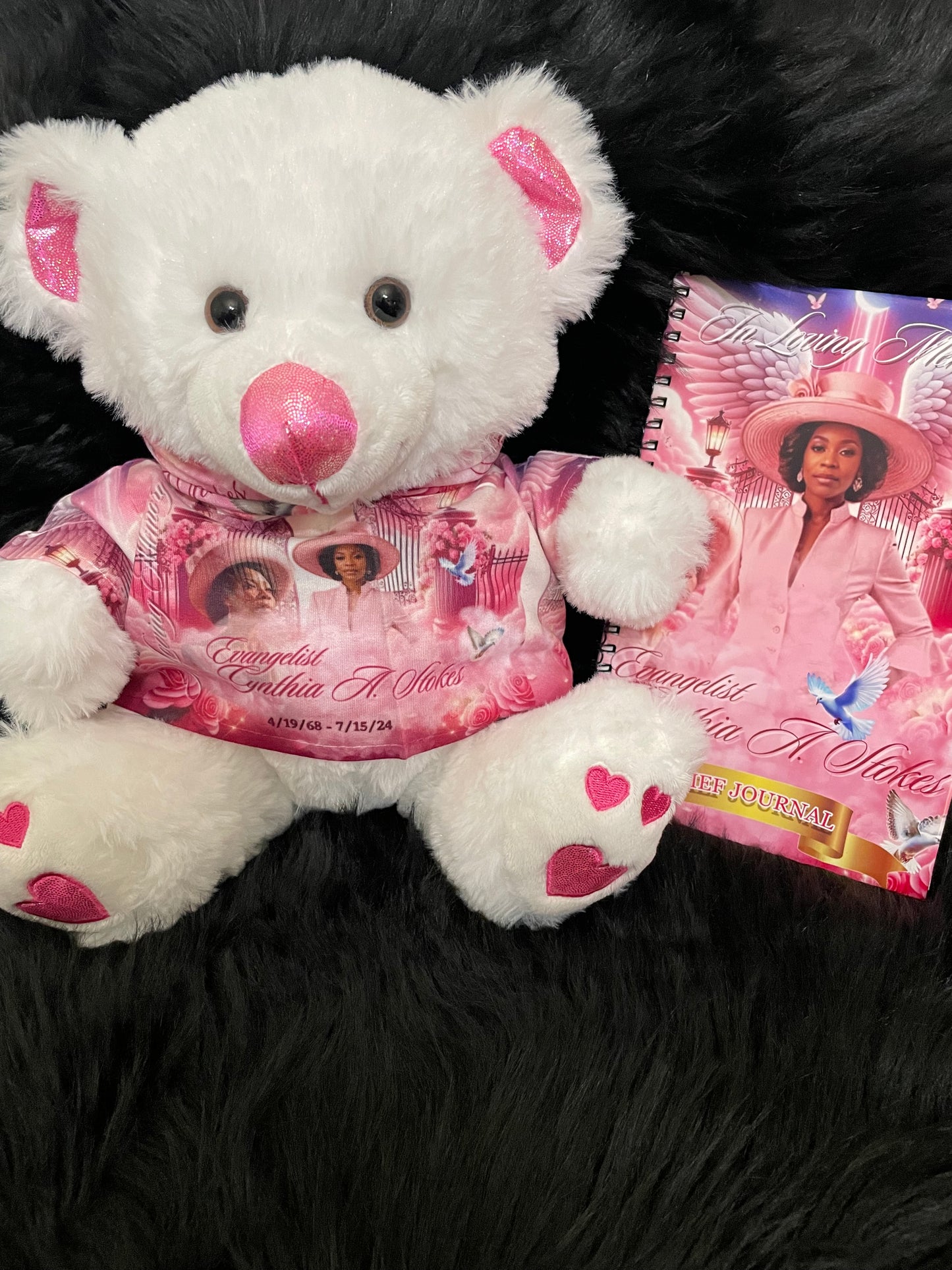 Memorial Teddybear & Grief Journal Set