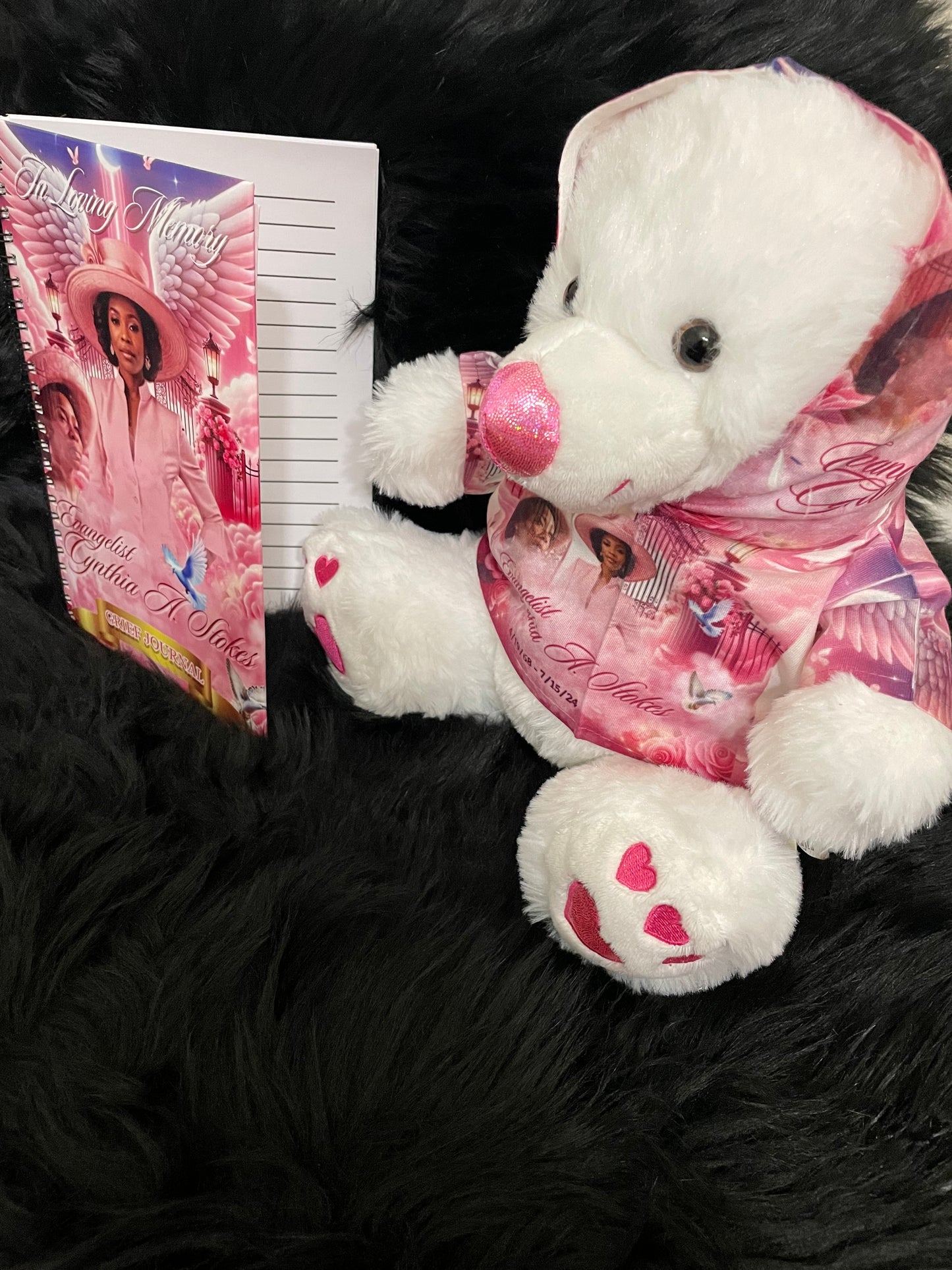 Memorial Teddybear & Grief Journal Set