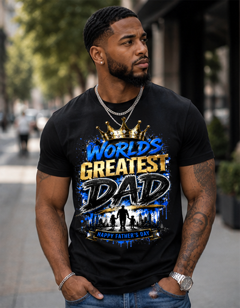 World's Greatest Dad T-Shirt — Father’s Day Gift Tee