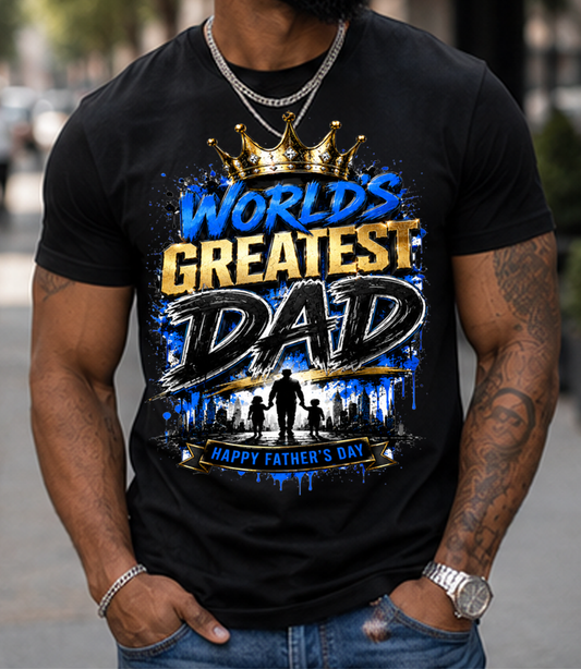 World's Greatest Dad T-Shirt — Father’s Day Gift Tee