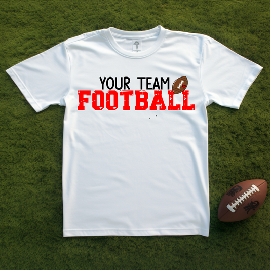 Your custom Football Tshirt