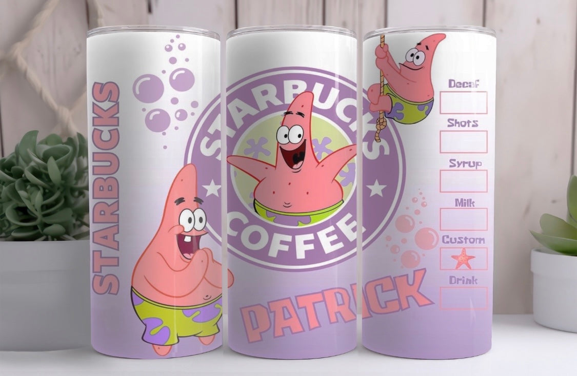 Patrick Star Starbucks Tumbler