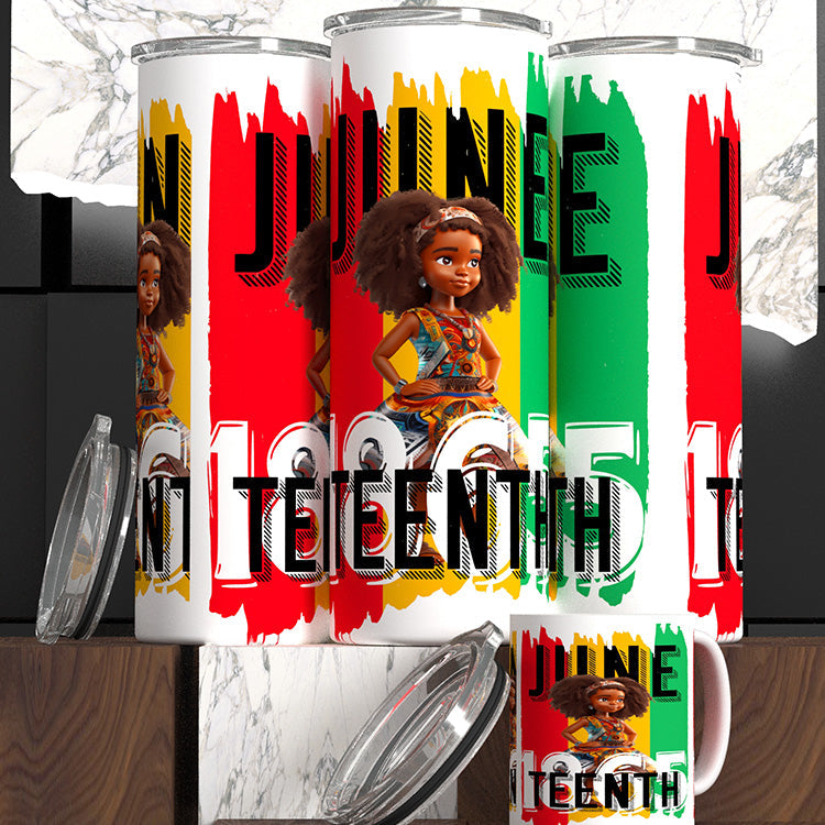 Kids Juneteenth Tumbler & Mugs