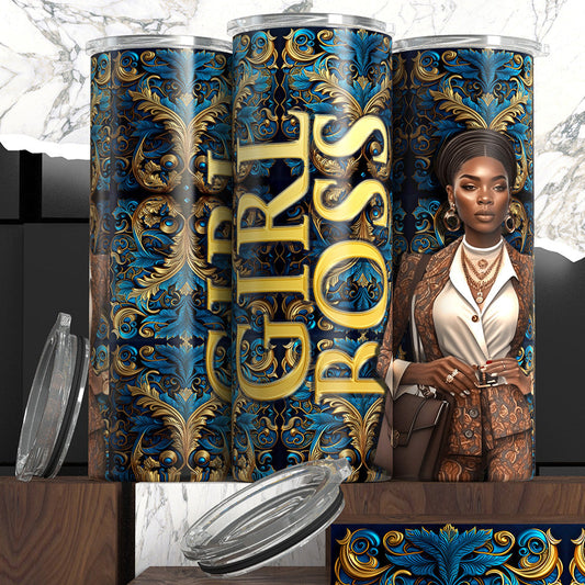 Black Girl Boss Tumblers