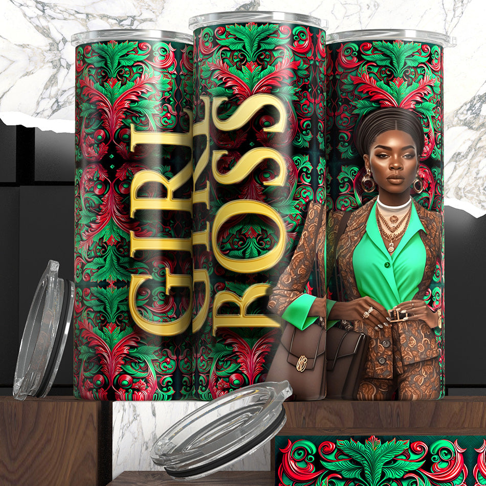 Black Girl Boss Tumblers