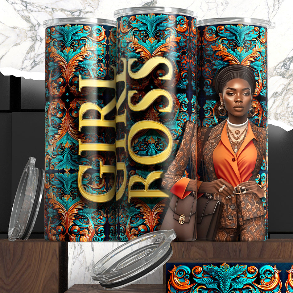 Black Girl Boss Tumblers