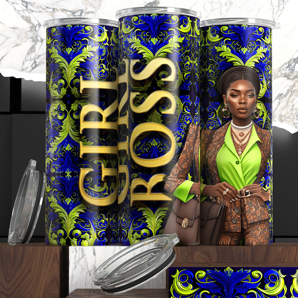 Black Girl Boss Tumblers