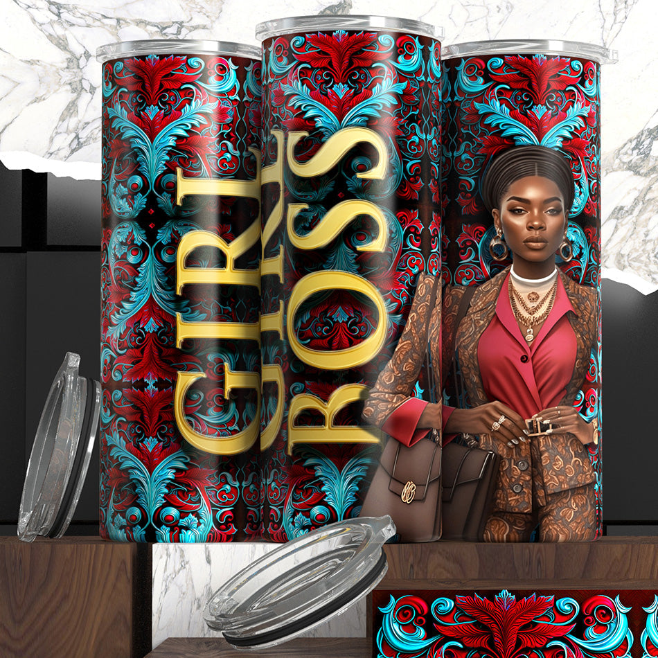 Black Girl Boss Tumblers