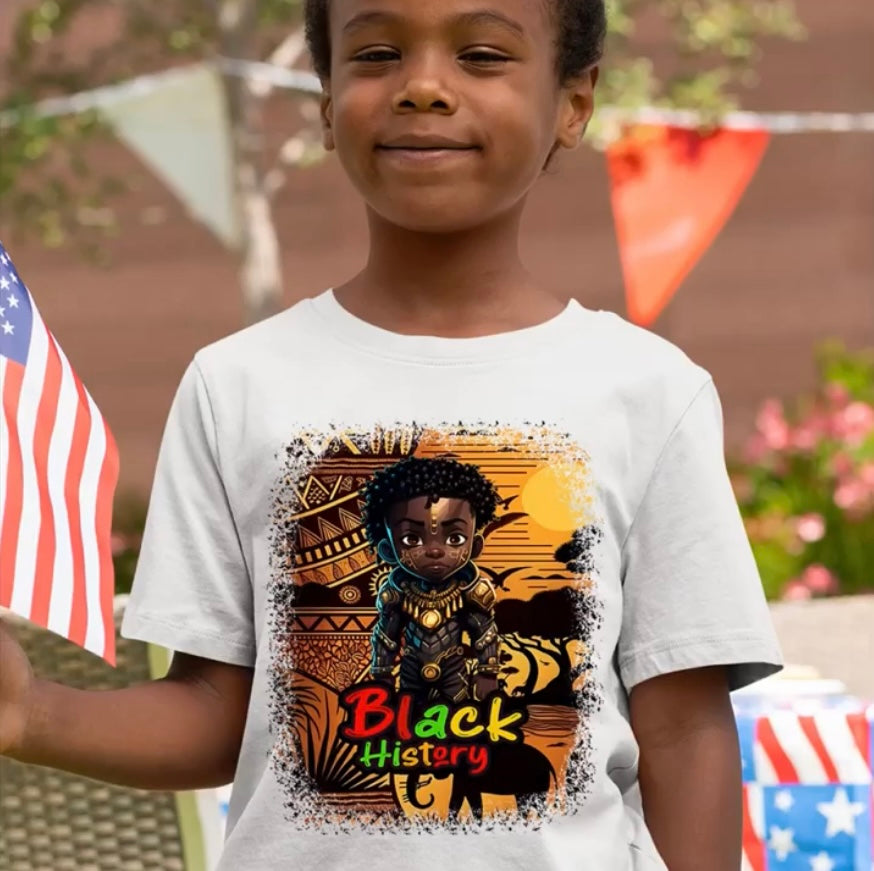 Kids Celebrating Black History Tshirt