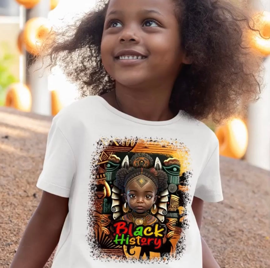 Kids Celebrating Black History Tshirt