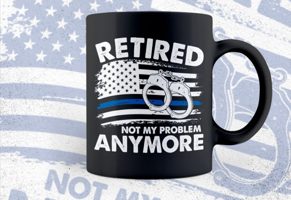 Retired Police Mug